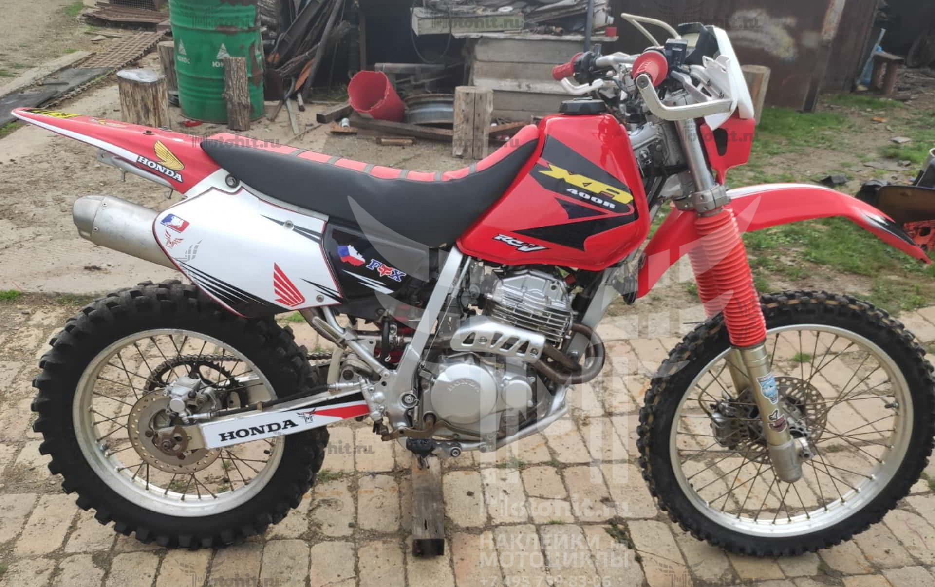 Decals for Honda XR-400-R total - Image 3