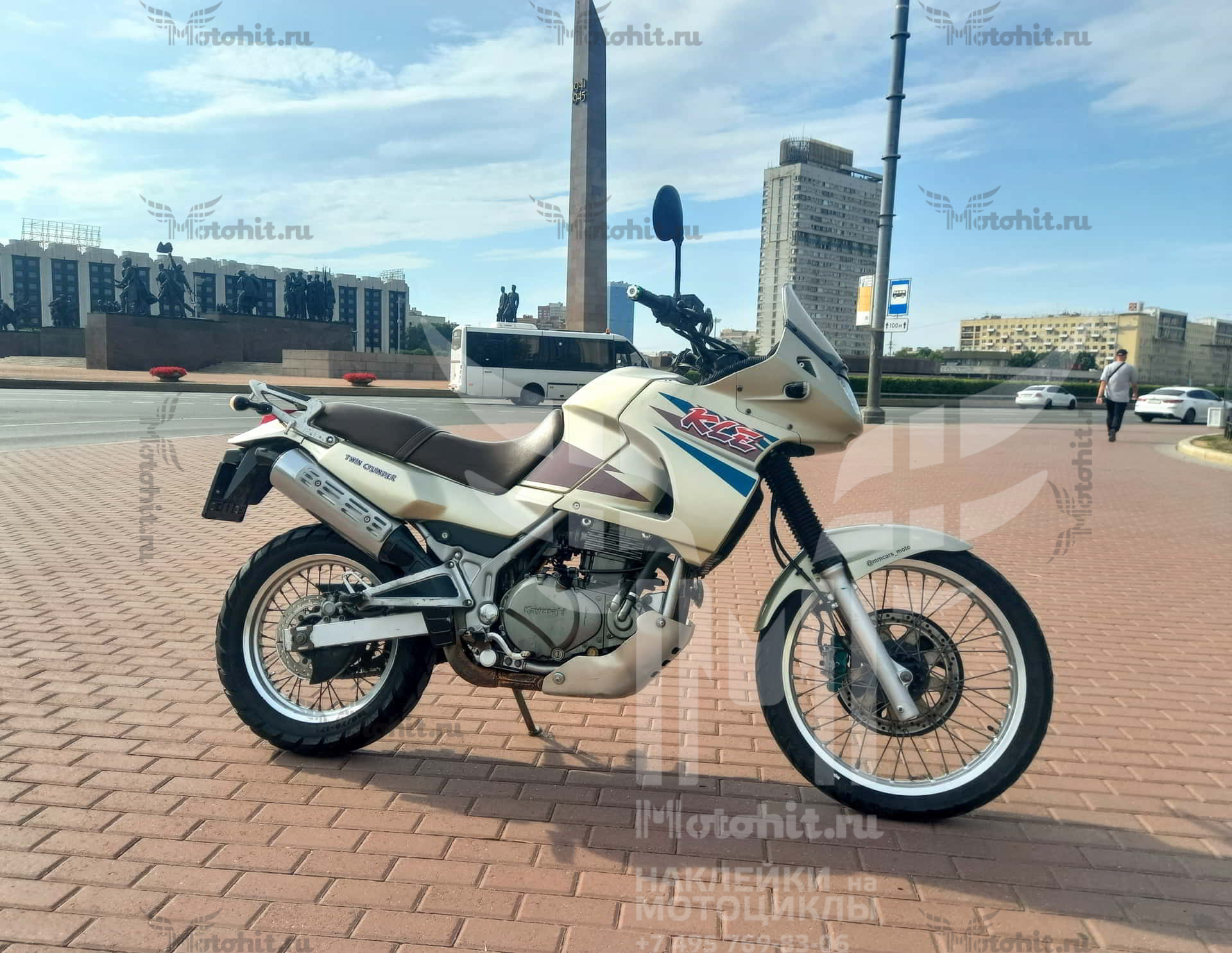 Decals for Kawasaki KLE-400-500 1998 - Image 5