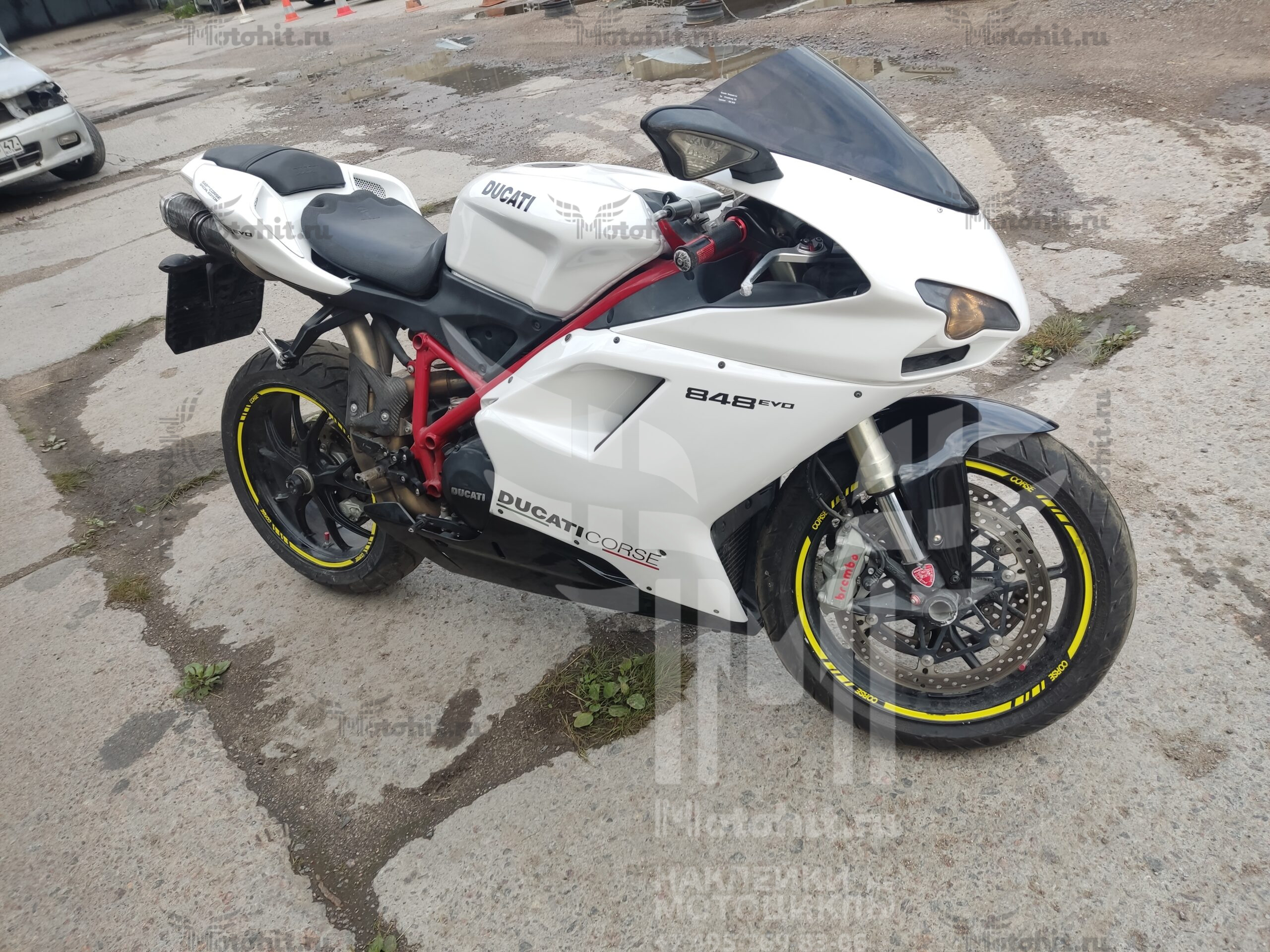 Decals for DUCATI-848 EVO Black - Image 2