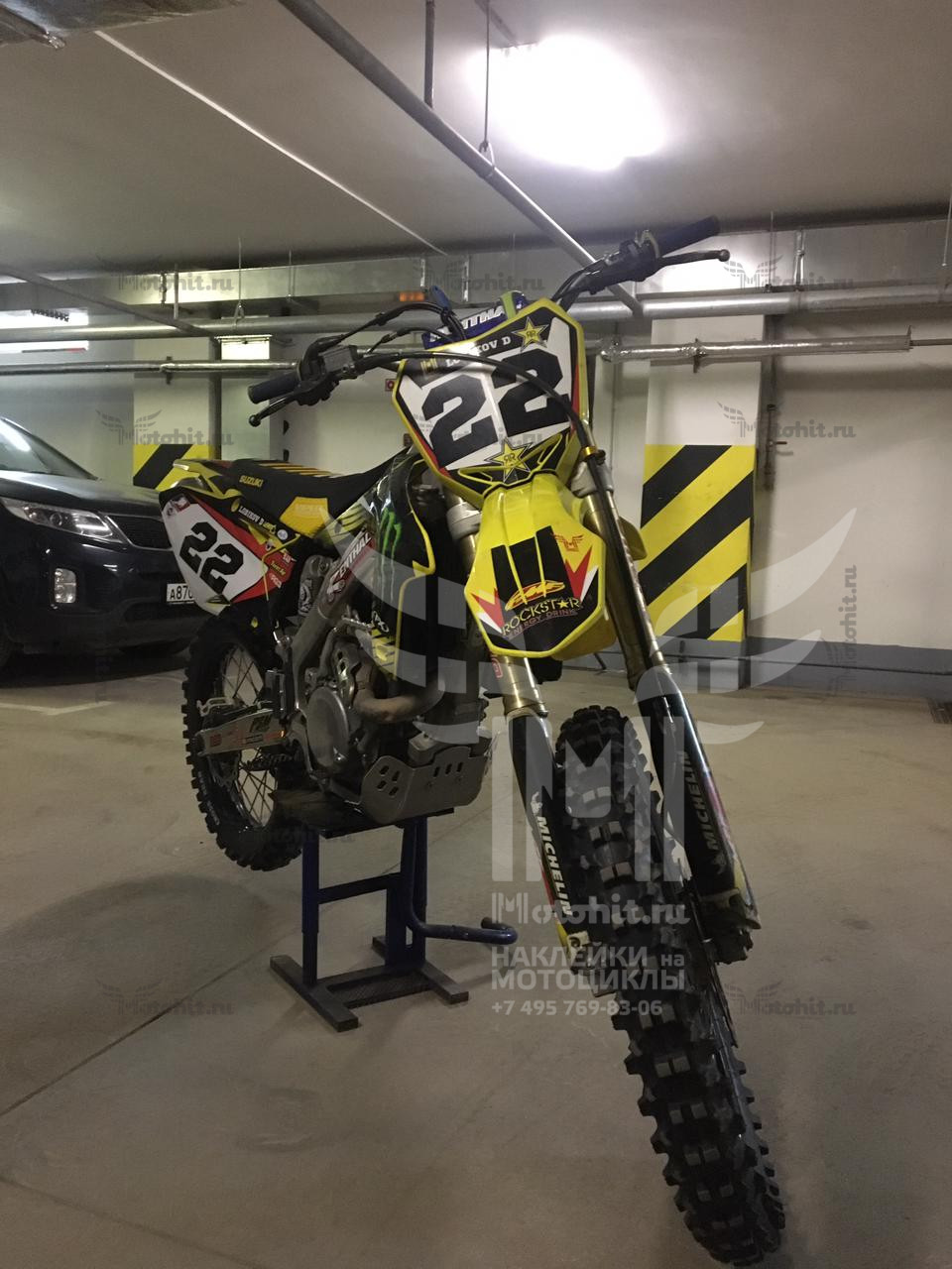 Decals for SUZUKI RMZ-450 2008-2017 ROCKSTAR-2 - Image 4