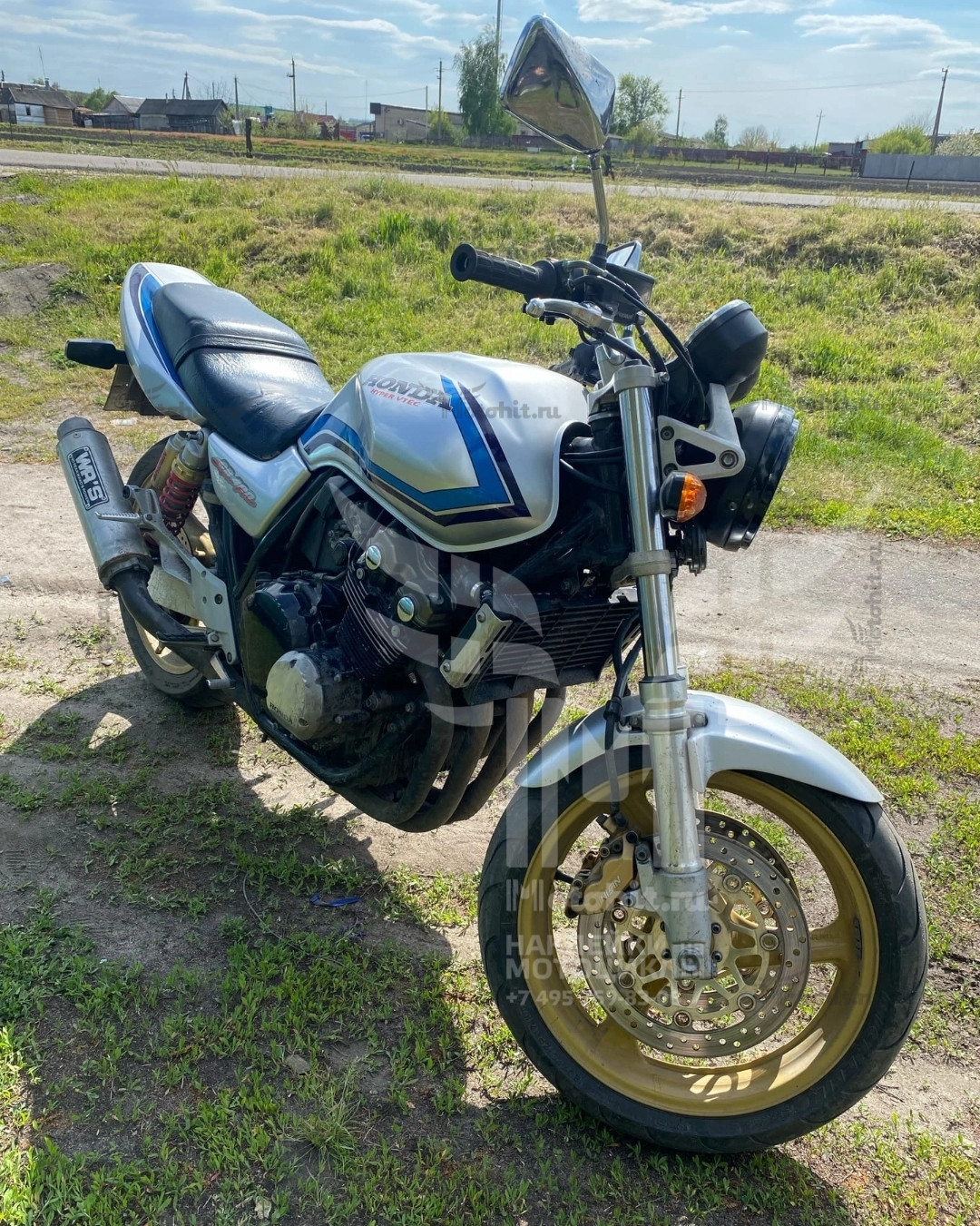 Decals for Honda CB-400 1999-2001 VTEC-1 Blue - Image 5