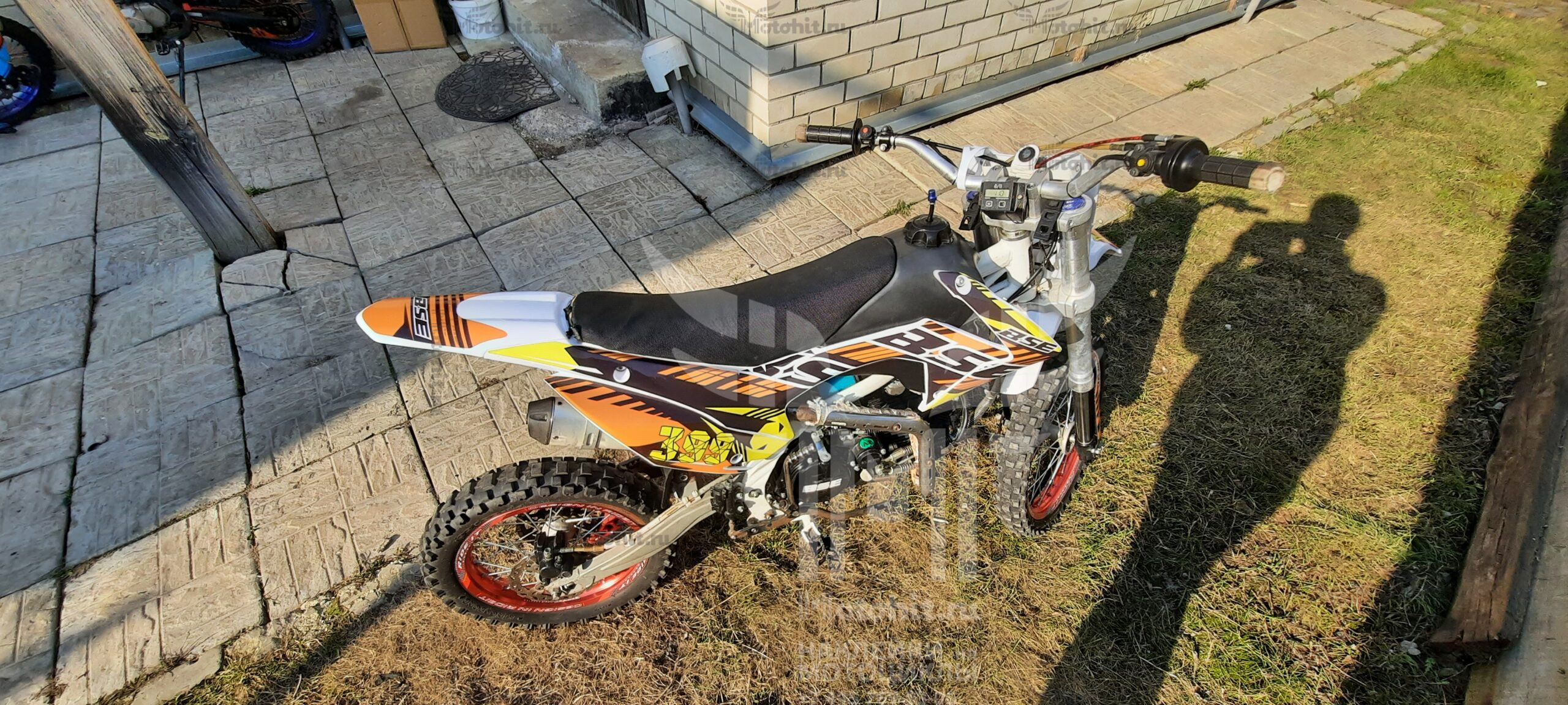 Decals for BSE PH10 125-150CC 2018 ORANGE YELLOW - Image 3