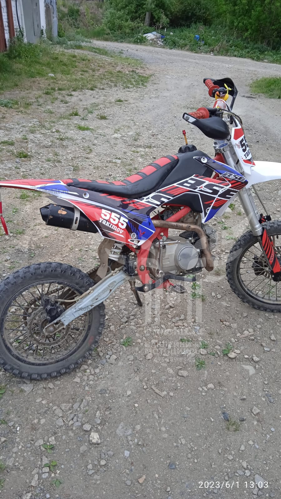 Decals for BSE PH10 125-150CC 2018 RED BLUE - Image 3