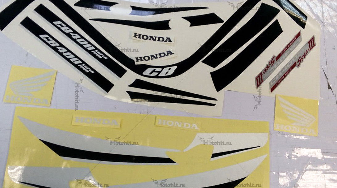 Decals for Honda CB-400 Bold (Spec 3) 2005-2007 - Image 2