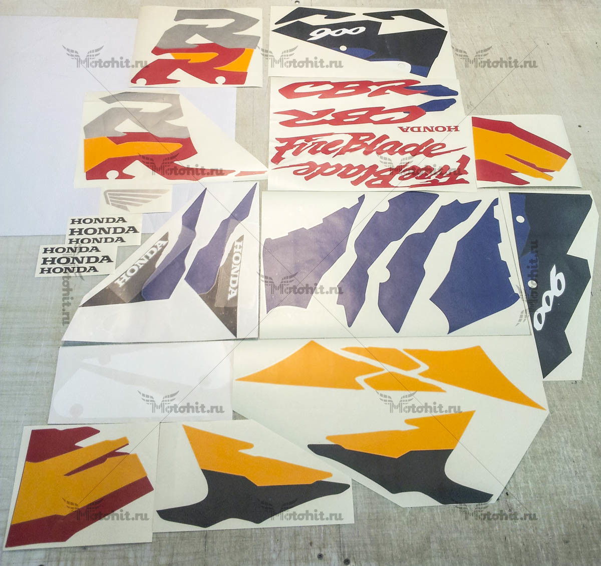 Decals for Honda CBR-900-RR 1996-1997 - Image 2