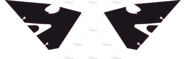 Decals for Honda CBR-600-RR 2003-2004 FRONT