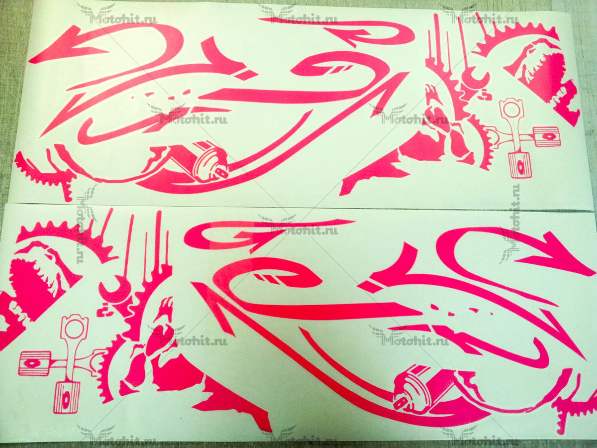 Decals for Honda CBR-600-RR 2007-2012 GRAFFITI - Image 3