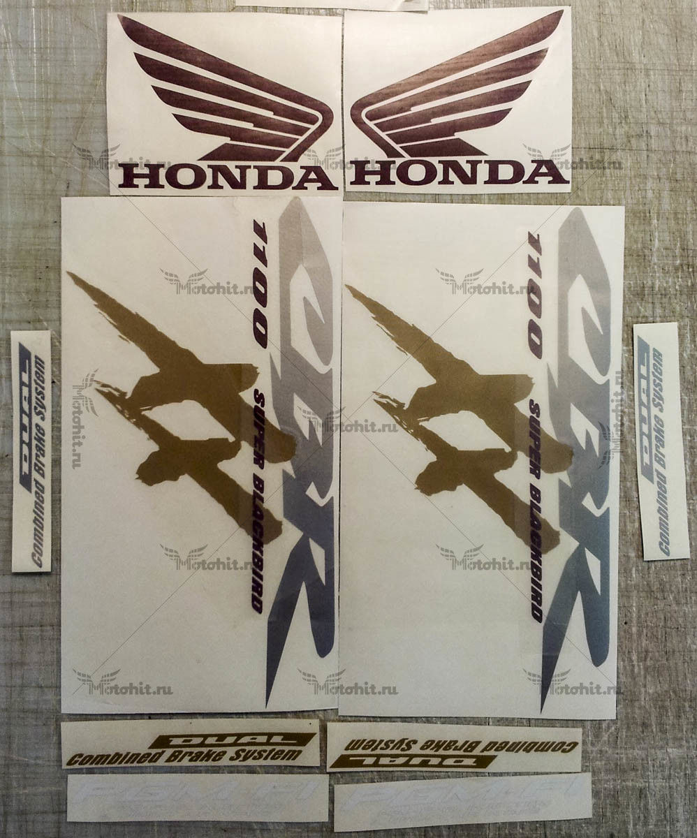 Decals for Honda CBR-1100-XX 2001-2005 - Image 2