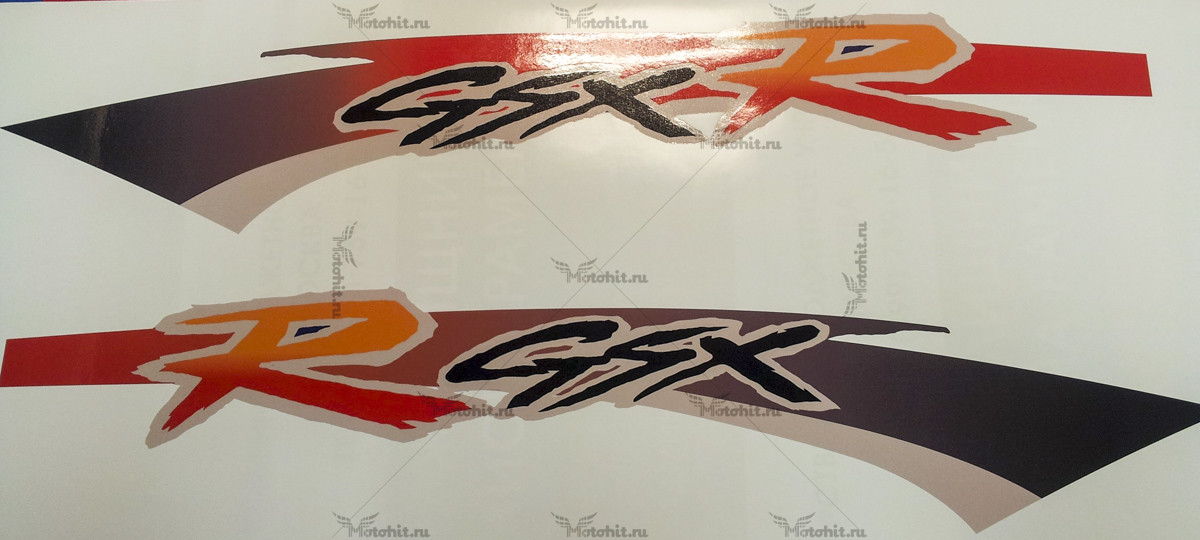 Decals for SUZUKI GSX-R-1100 1992 BLACK-RED - Image 2