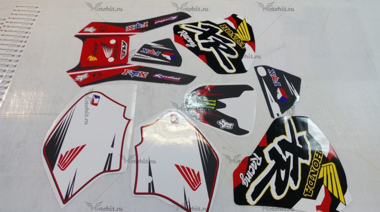Decals for Honda XR-400 1996-2004 RWB-MONSTER - Image 2