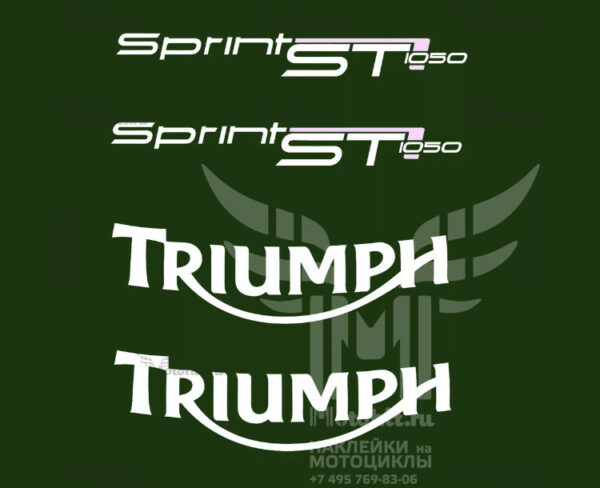 Decals for Triumph Sprint ST 1050