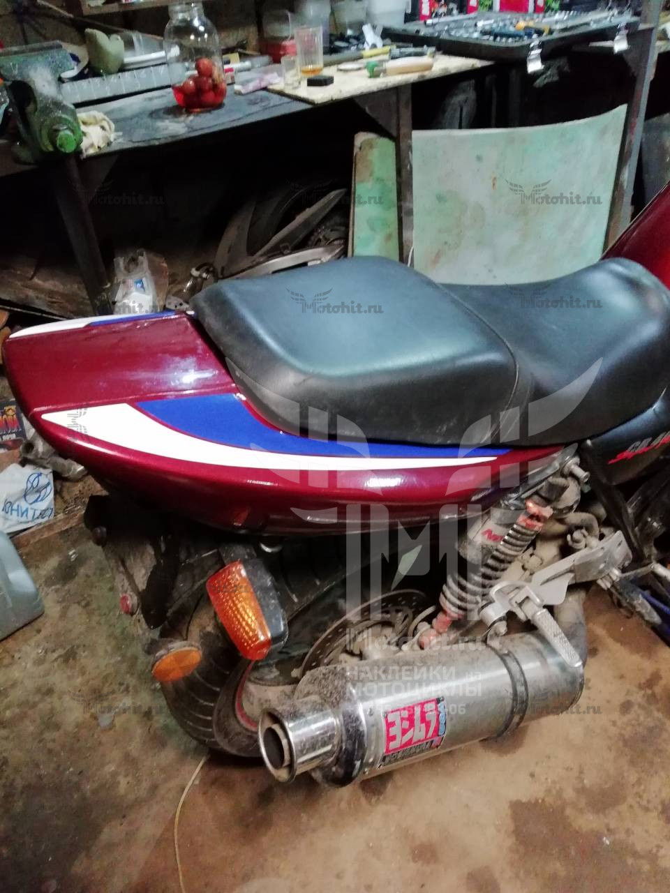 Decals for Honda CB-400 1999-2001 VTEC-1 FOR-RED - Image 3