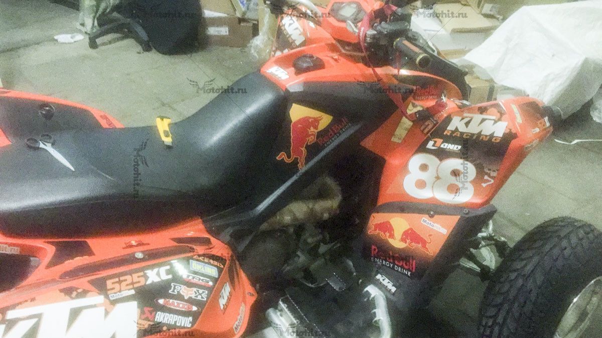 Decals for KTM XC-525 RED-BULL-ORANGE - Image 2
