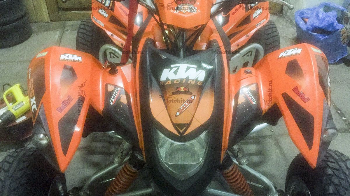 Decals for KTM XC-525 RED-BULL-ORANGE - Image 4