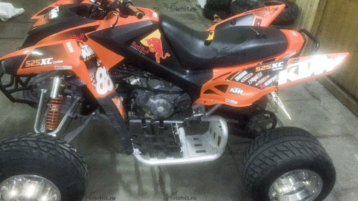 Decals for KTM XC-525 RED-BULL-ORANGE - Image 6