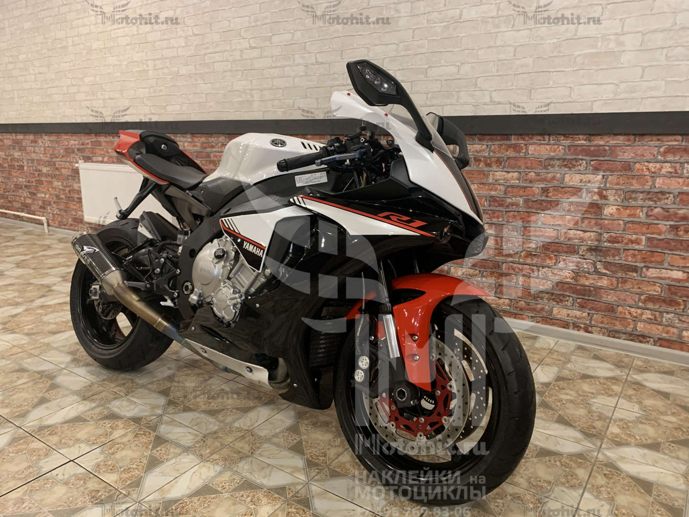 Decals for Yamaha-R1 2015-2016 red - Image 2