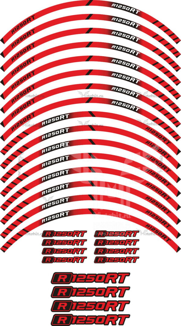 Decals for колёса BMW-R1250 RT