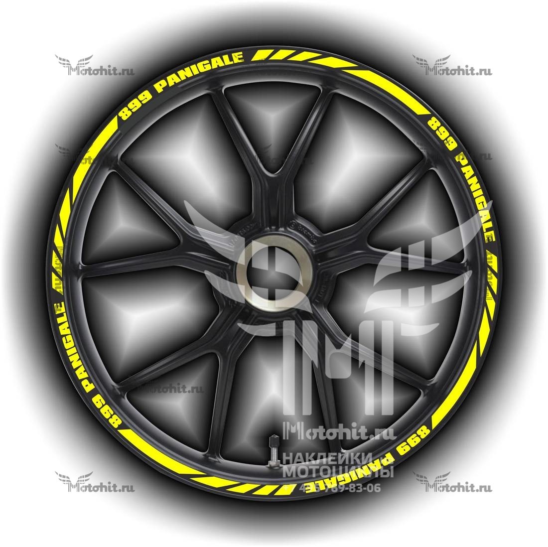 Stickers for rims DUCATI 899-PANIGALE