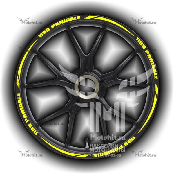 Stickers for rims DUCATI 1199-PANIGALE