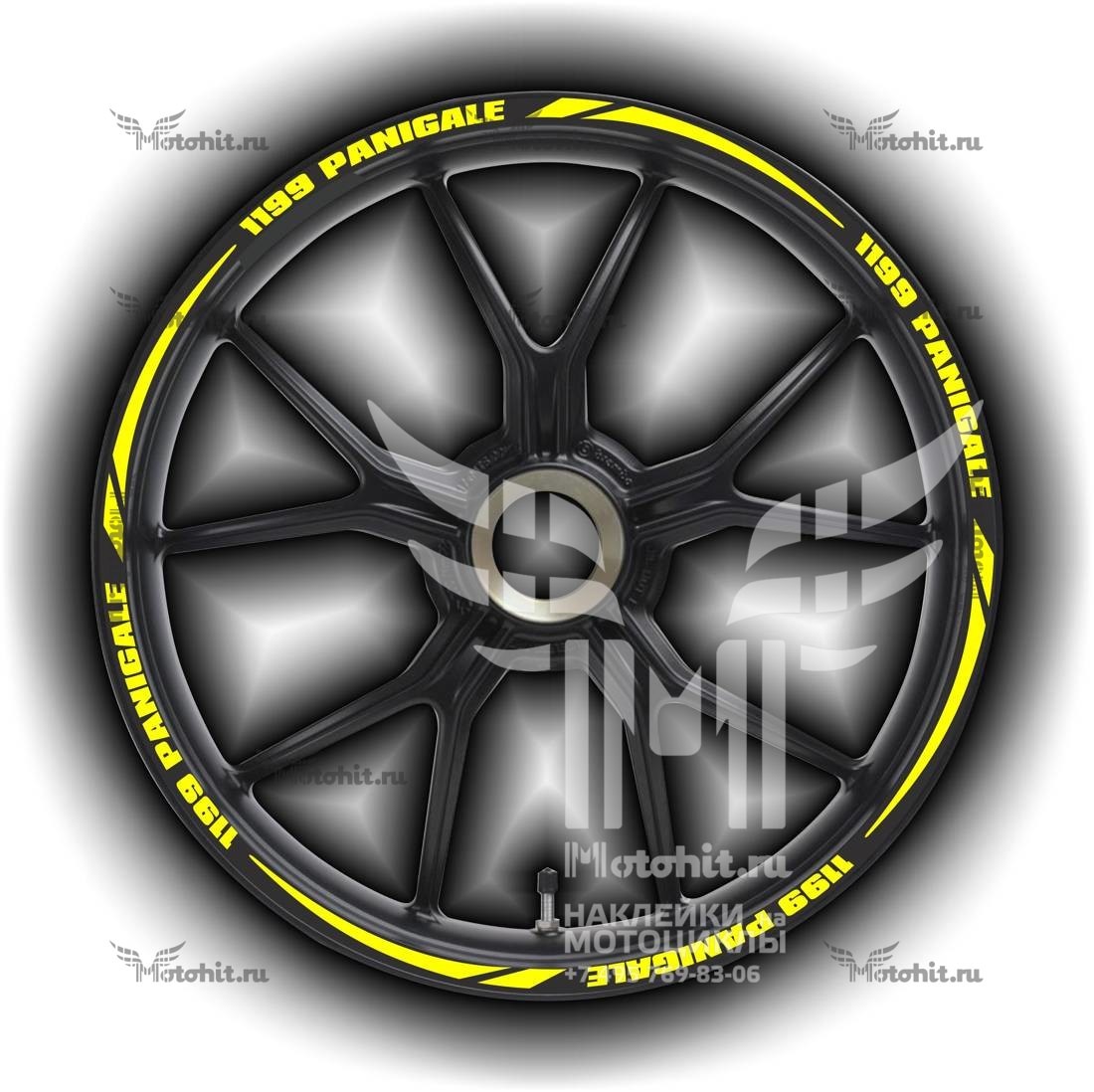 Stickers for rims DUCATI 1199-PANIGALE