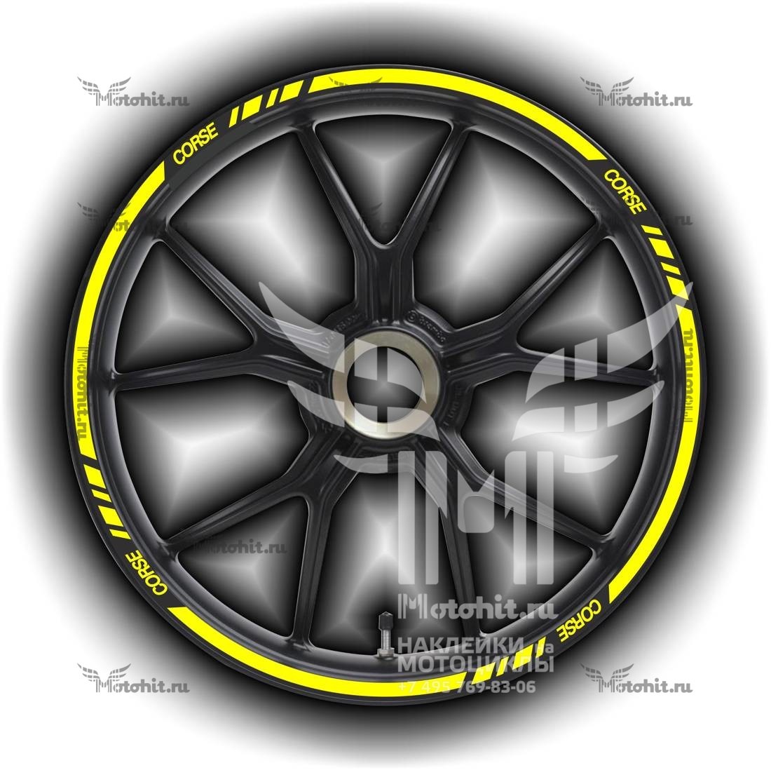 Stickers for rims DUCATI CORSE