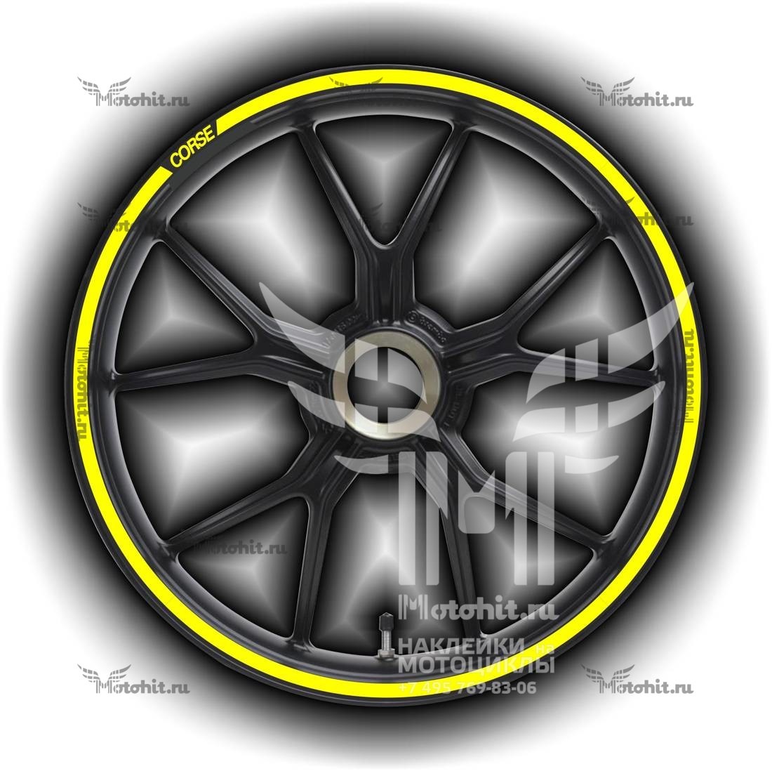 Stickers for rims DUCATI CORSE