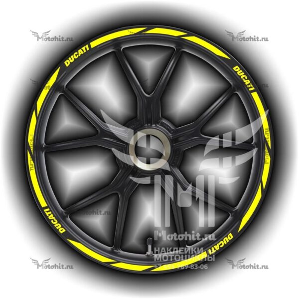 Stickers for rims DUCATI