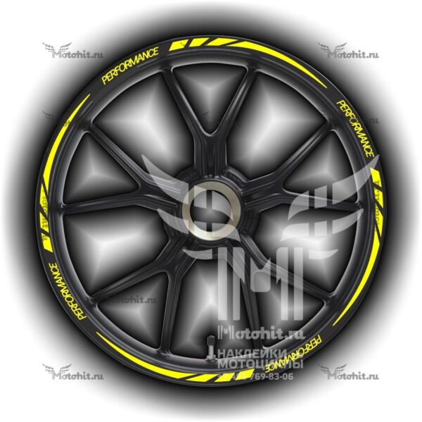 Stickers for rims DUCATI PERFORMANCE