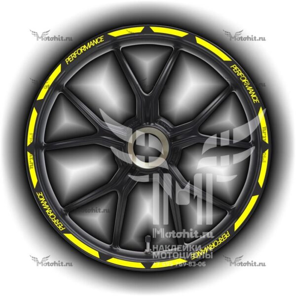 Stickers for rims DUCATI PERFORMANCE