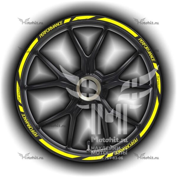 Stickers for rims DUCATI PERFORMANCE