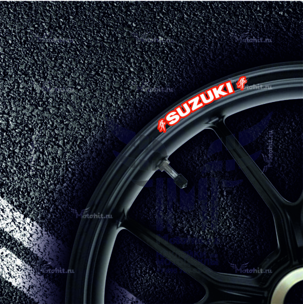 Stickers for rims SUZUKI HAYABUSA-SYMBOL