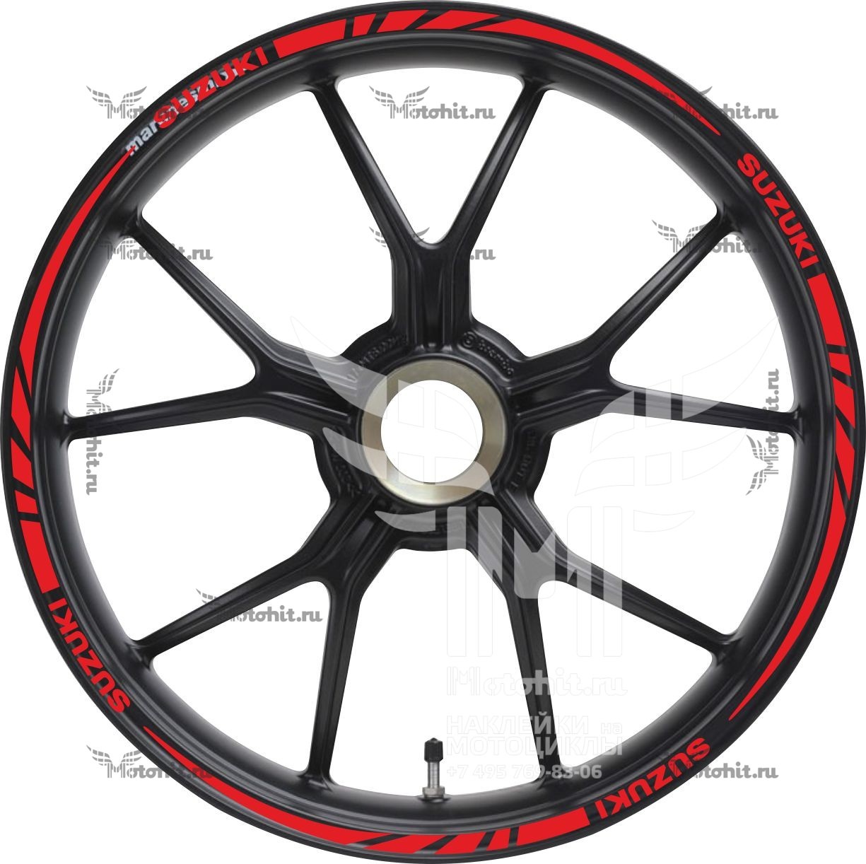Stickers for rims SUZUKI 14