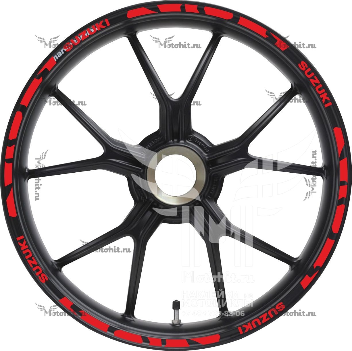 Stickers for rims SUZUKI