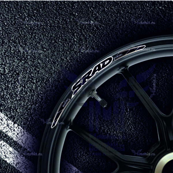 Stickers for rims SUZUKI SRAD