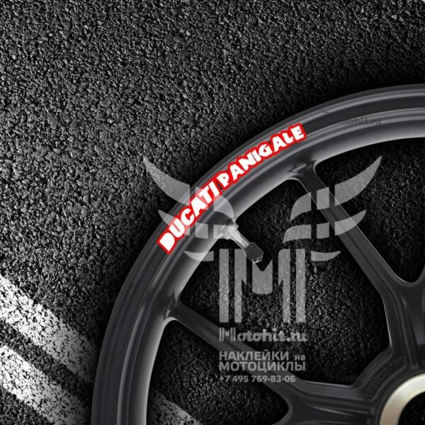 Stickers for rims DUCATI PANIGALE