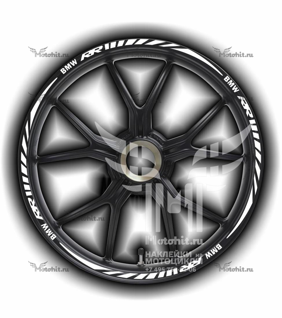 Stickers for rims BMW RR