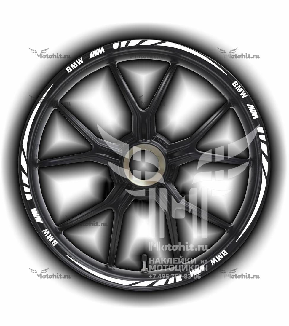 Stickers for rims BMW 3M