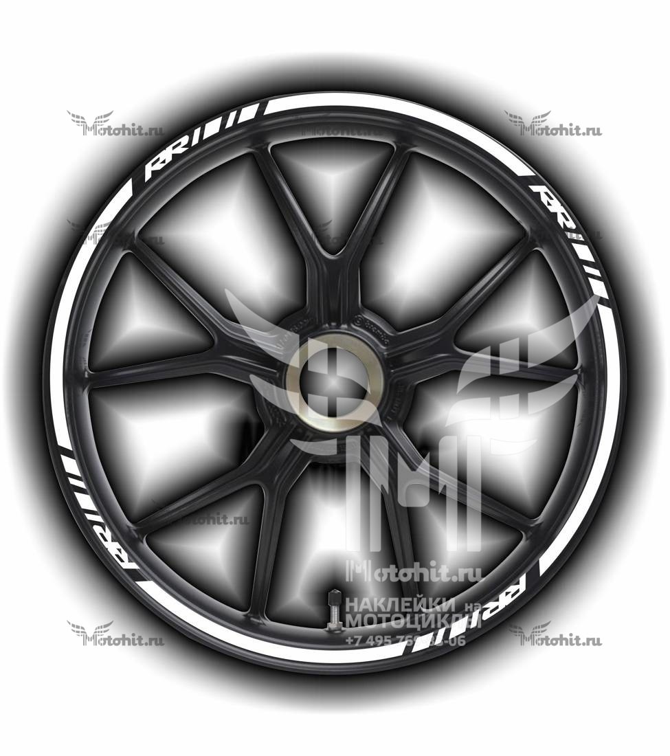 Stickers for rims BMW RR