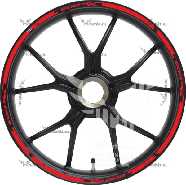 Stickers for rims HONDA 600-RR