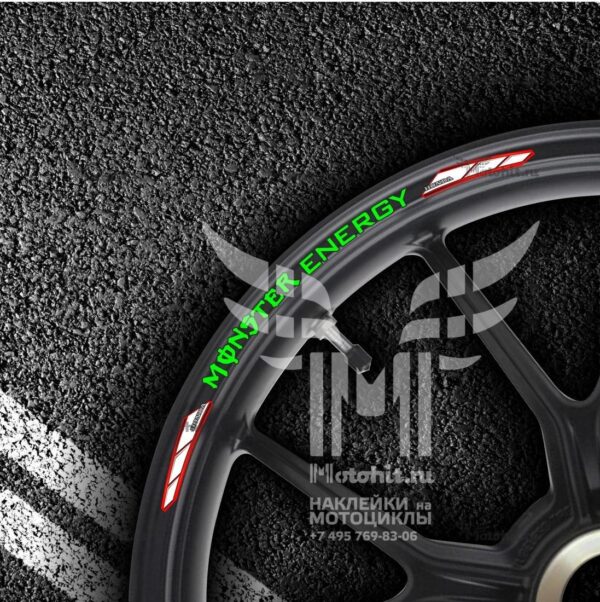 Stickers for rims HONDA MONSTER-ENERGY