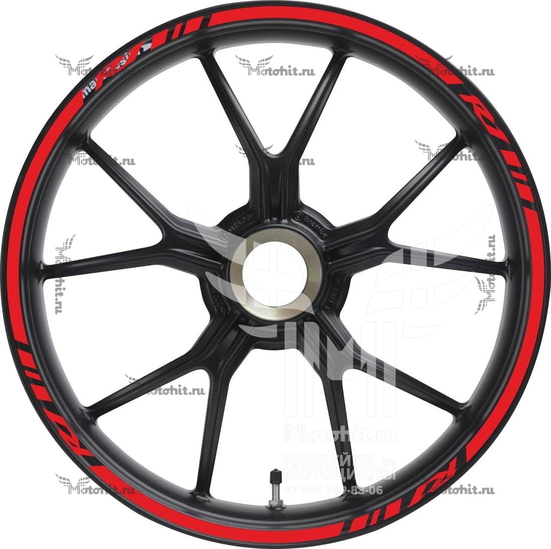 Stickers for rims YAMAHA R1