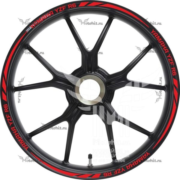 Stickers for rims YAMAHA YZF-R6
