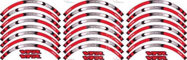 Decals for rims Honda VFR