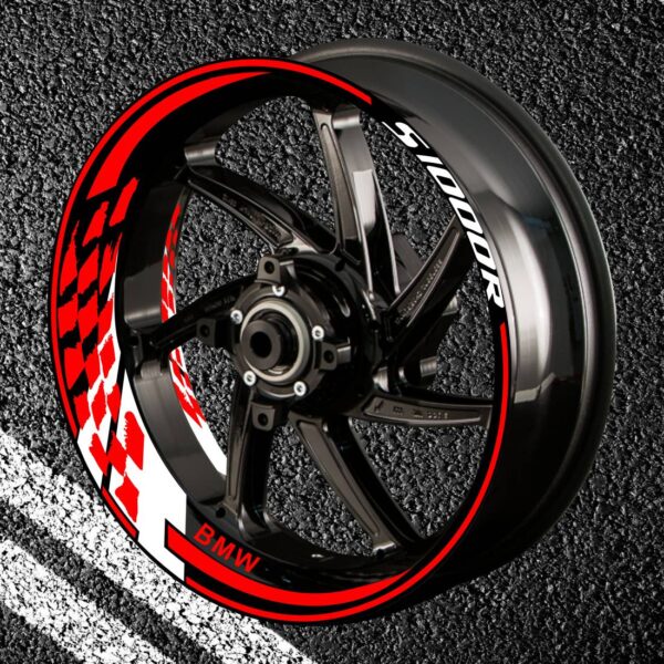 Fire stickers for rims BMW