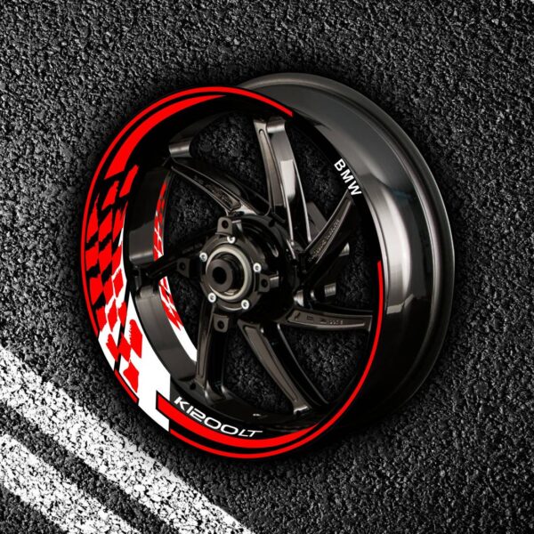 Fire stickers for rims BMW K-1300-LT