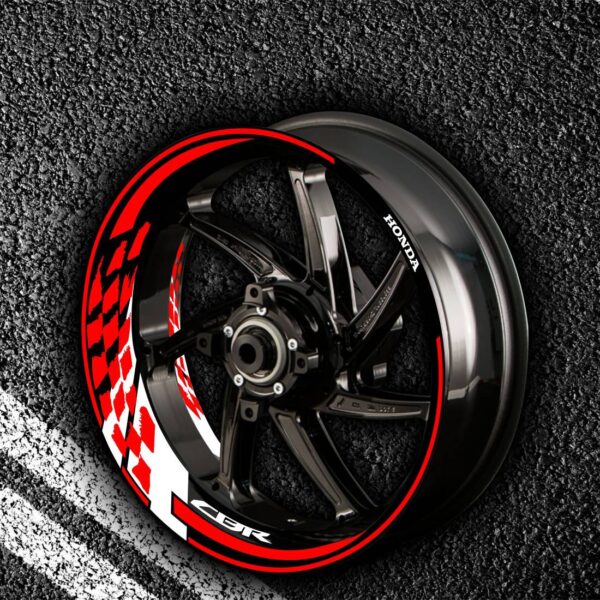 Fire stickers for rims HONDA CBR