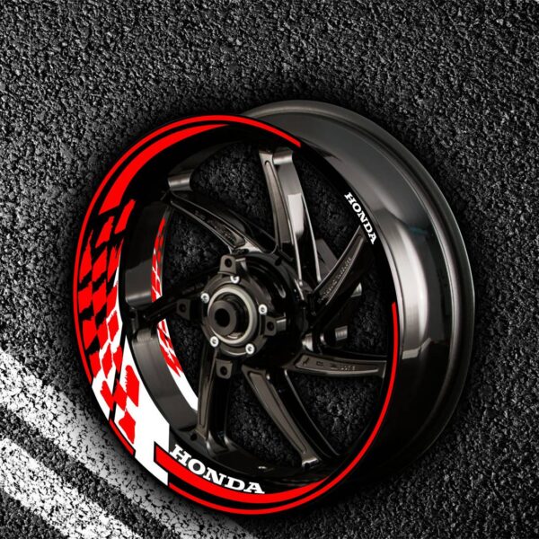 Fire stickers for rims HONDA HONDA