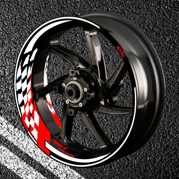 Fire stickers for rims APRILIA RSV-4-FACTORY