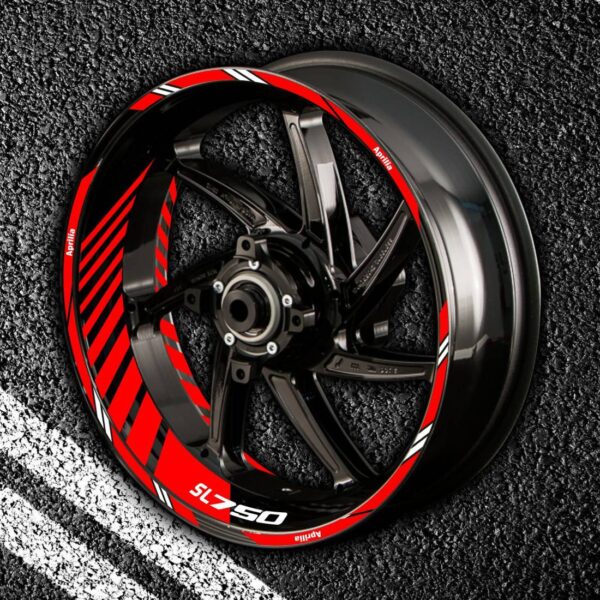 Stickers with stripes for rims APRILIA SL-750