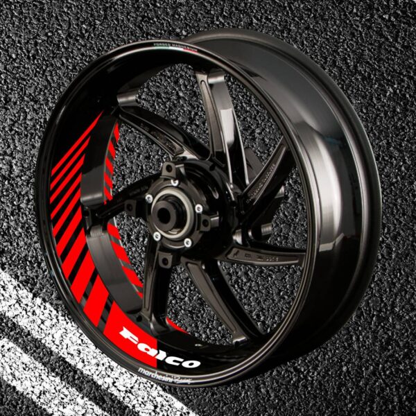 Stickers with stripes for rims APRILIA FALCO